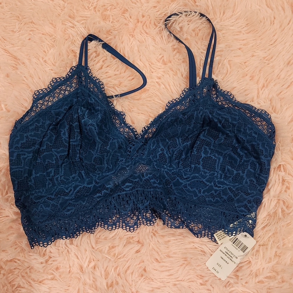 Blue Lace Bralette